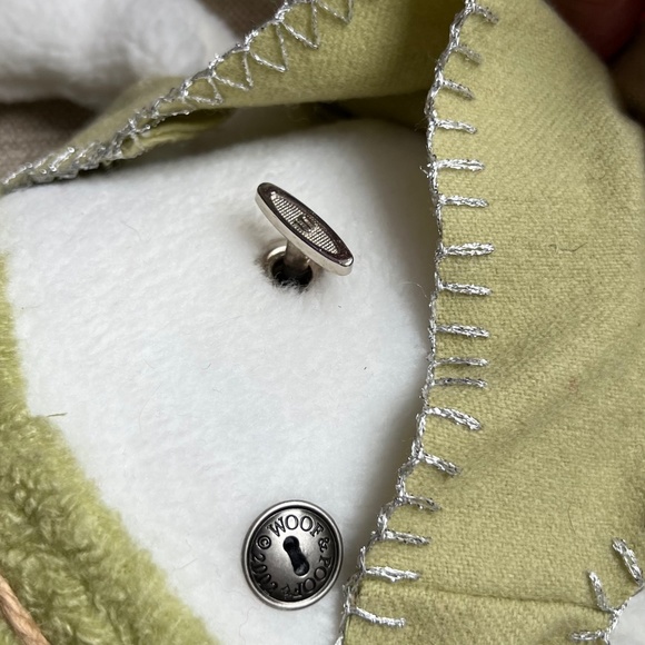 VTG 2002 Woof & Poof Musical Snowman with W&P Button - Picture 4 of 4